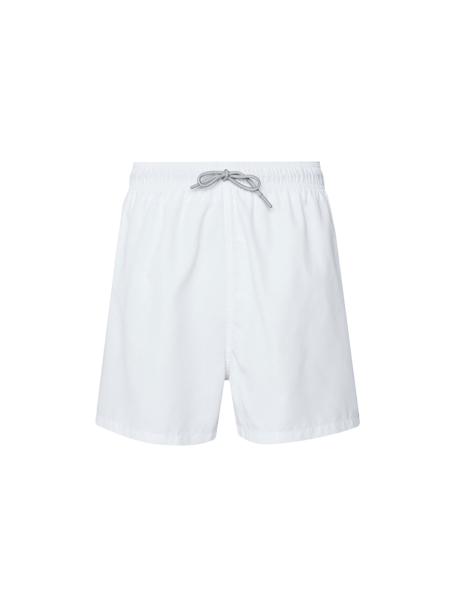 Boxer mare Swimming trunk EA7 Uomo con macro logo Bianco