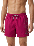 Boxer mare Swimming trunk EA7 Uomo con macro logo Fucsia