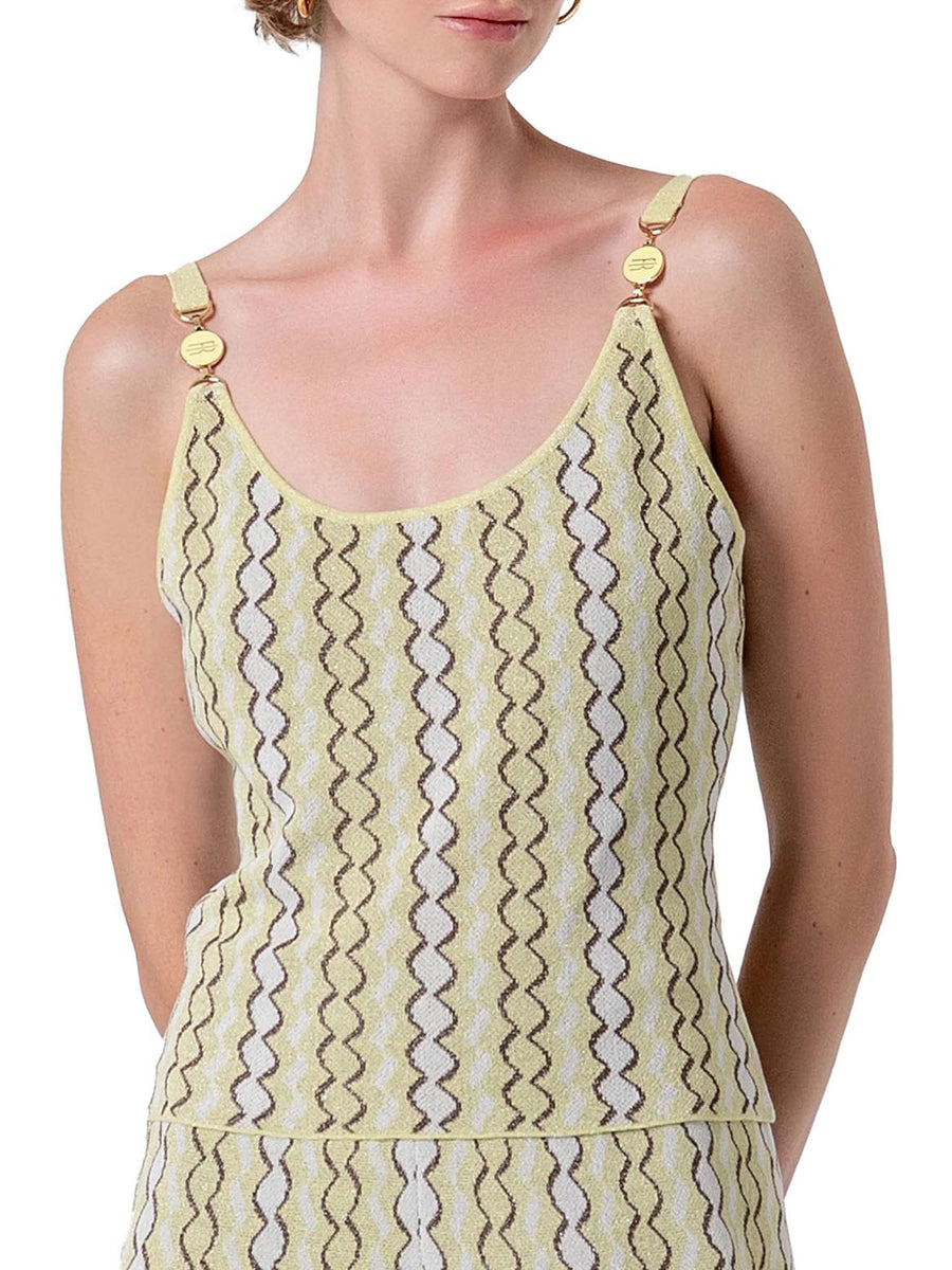 Canotta Fracomina Donna in maglia multicolor
