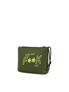 Pochette mare F**K uomo neoprene militare