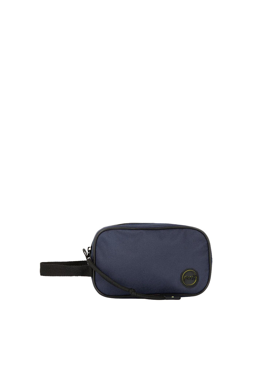 Mini pochette mare F**K uomo poly canvas blu