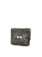 Pochette mare F**K uomo neoprene fantasia etnica nero