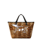 Borsa mare maxi F**k Donna fantasia maculata