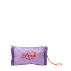 Pochette mare mini F**k Donna arancio/viola