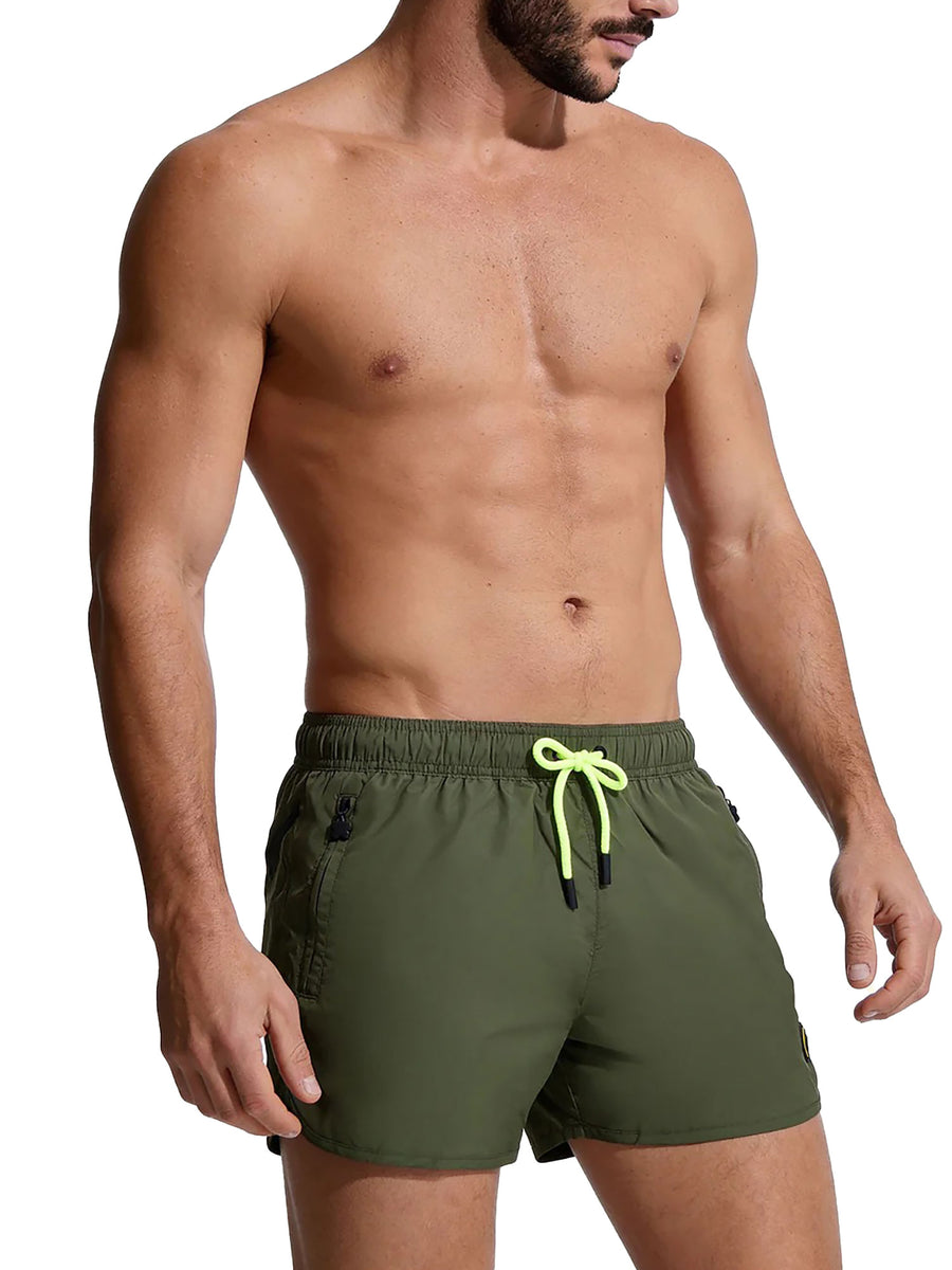 Boxer mare F**k uomo beach militare