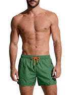 Boxer mare F**k uomo beach verde scuro
