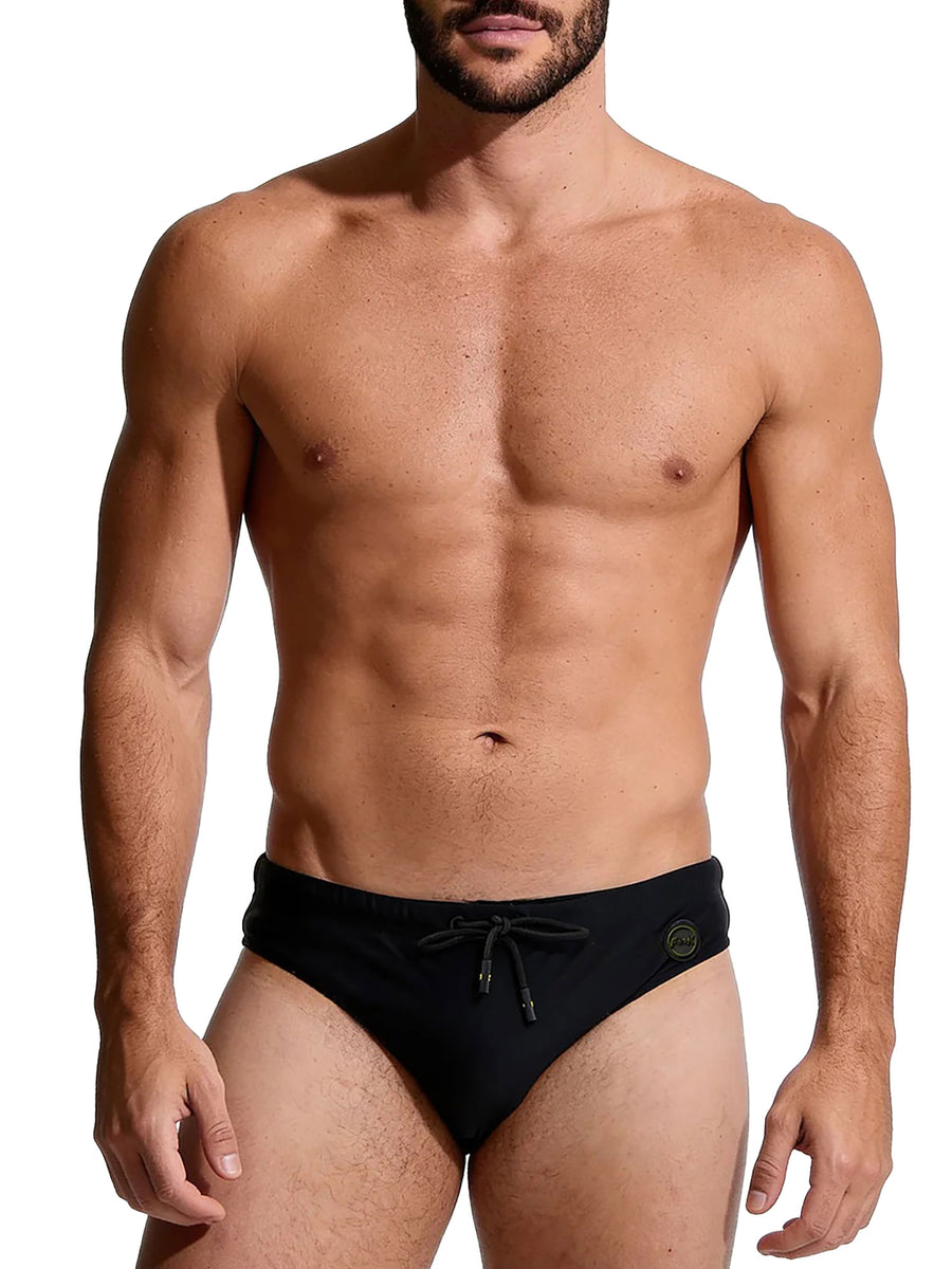 Slip mare F**K uomo beach lycra nero