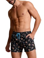 Boxer mare F**k uomo beach fantasia samurai nero