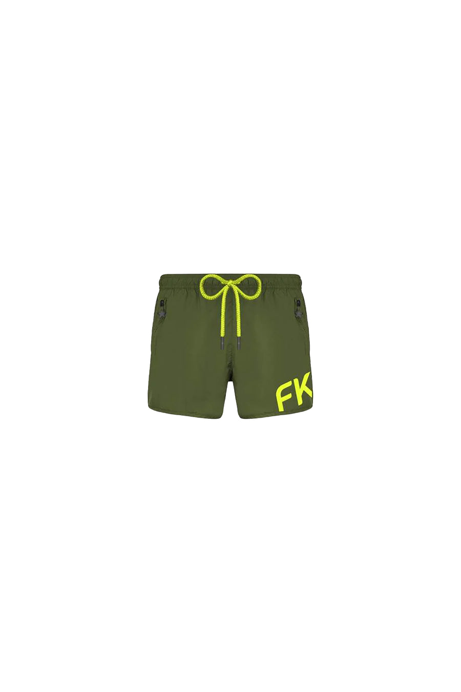 Shorts mare F**k Bambino militare