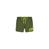 Shorts mare F**k Bambino verde
