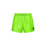 Shorts mare F**k Neonato verde fluo