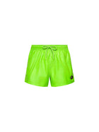 Shorts mare F**k Neonato verde fluo