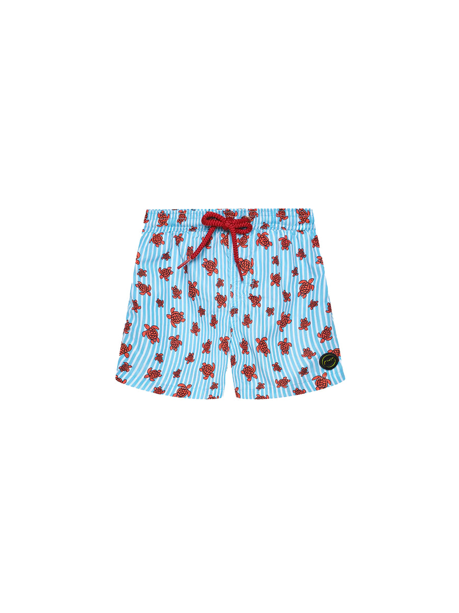 Boxer mare F**k Neonato stampato fantasia tartarughe