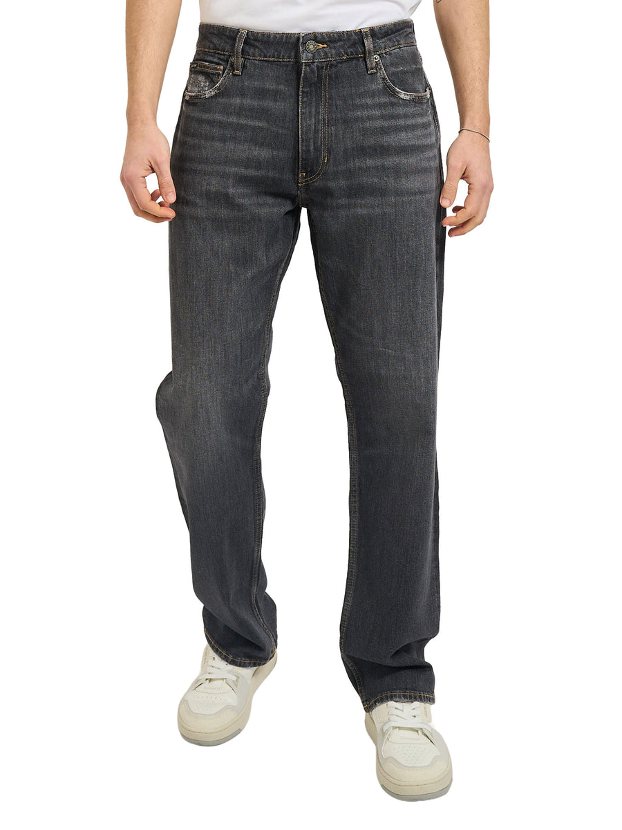 Jeans Guess uomo G16 Straight denim grey