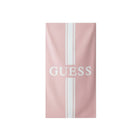 Telo mare Guess donna microfibra con logo rosa