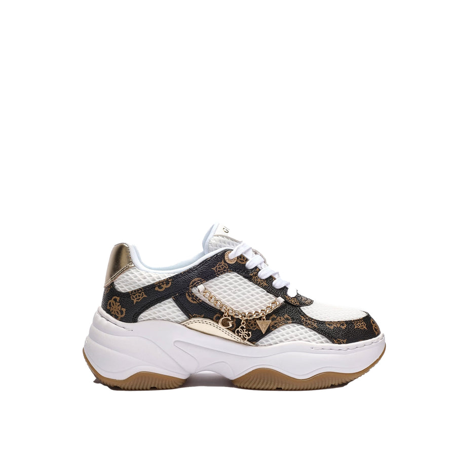 Sneakers Guess Donna harpaa bianco/moro
