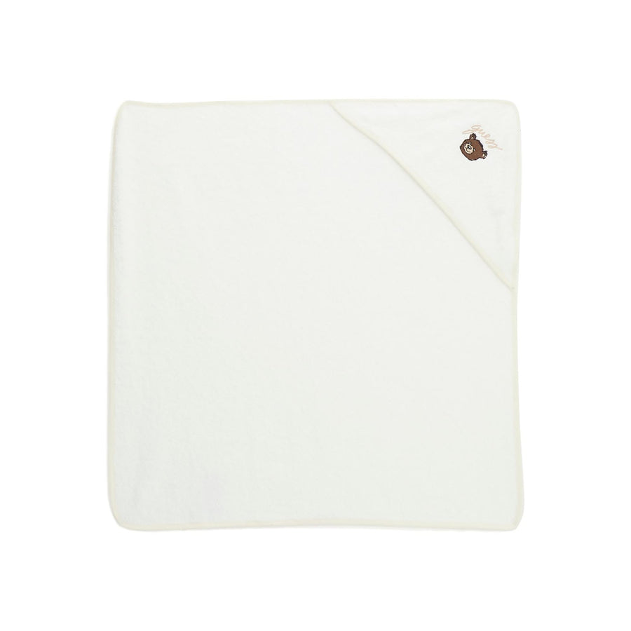 Asciugamano Guess Neonato ricamo logo bianco
