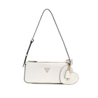 Borsa a spalla Guess donna mini Satchel Isobel bianco