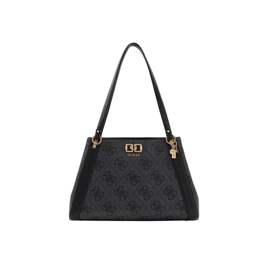 Borsa shopper Guess donna Girlfriend Carryall Karnilla logo coal
