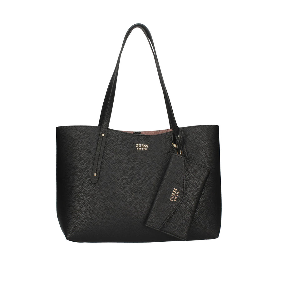 Borsa Tote Guess donna Brenton nero