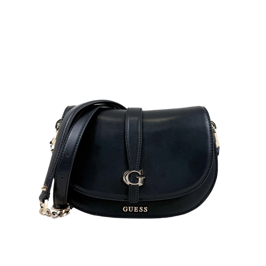 Borsa a spalla Guess donna Carrie nero