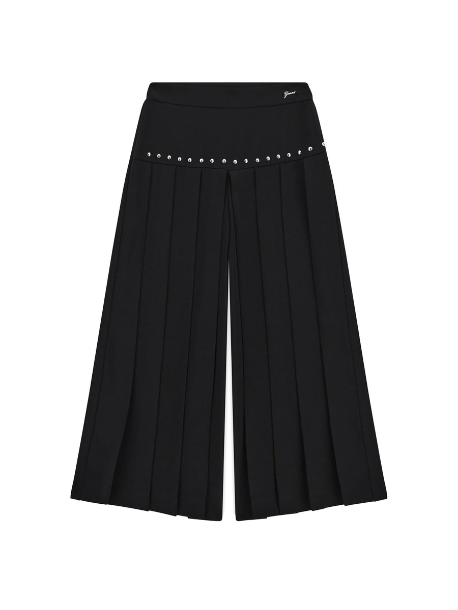 Pantalone Guess Ragazza in twill nero
