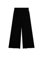 Pantalone Guess Ragazza a palazzo knit lurex nero