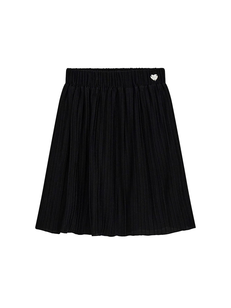 Minigonna Guess Ragazza knit lurex nero