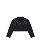 Camicia Guess Bambina boxy in popeline nero