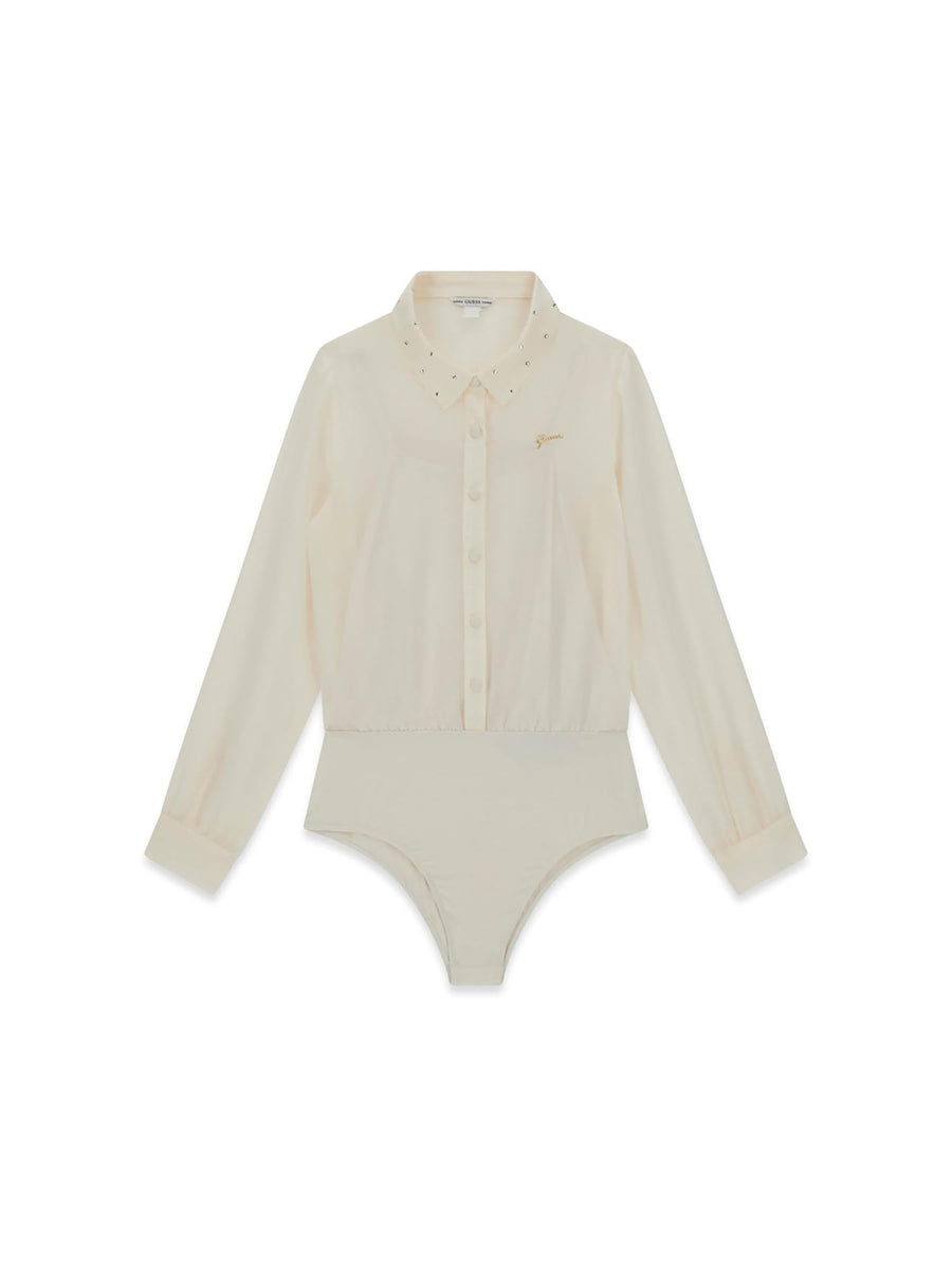 Camicia Guess Bambina body chiffon crema
