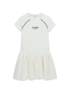 Abito Guess Ragazza punto milano bianco