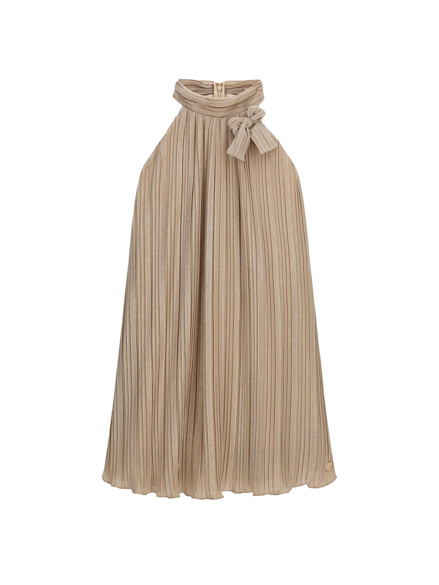 Abito Guess Ragazza knit lurex sabbia