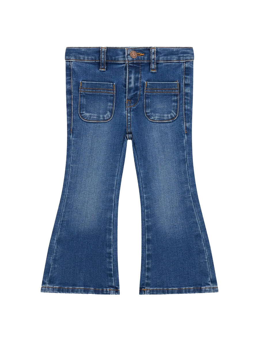 Jeans Guess Neonata strech flare denim medio