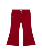 Pantalone Guess Bambina strech denim color rosso