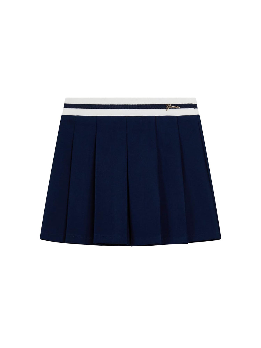 Gonna Guess Bambina midi a pieghe blu