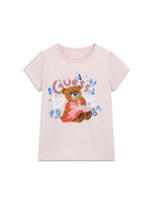 T-shirt Guess Bambina cool bear rosa