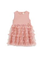 Abito Guess Bambina mixed fabric rosa