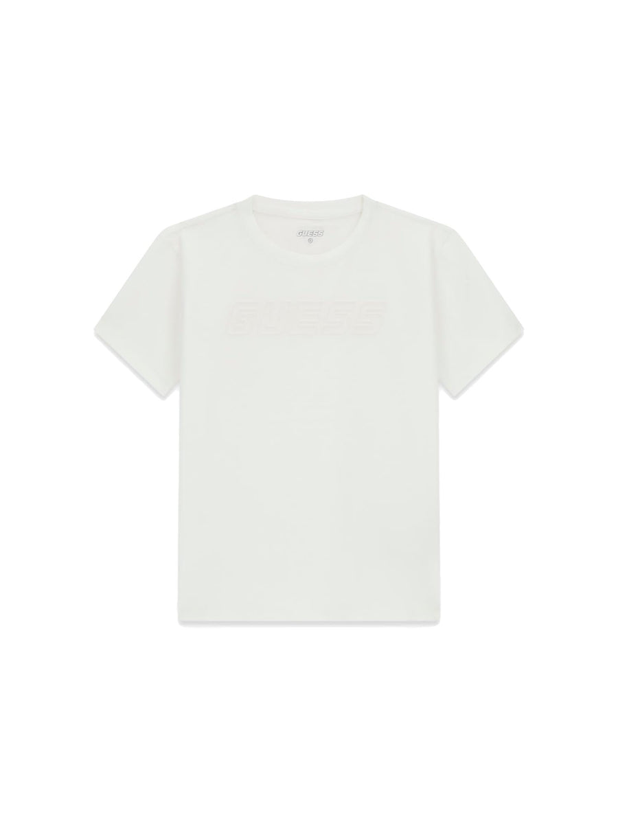 T-shirt Guess Ragazzo con logo in cotone scuffy