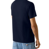 T-shirt Guess Uomo manica corta tech stretch
 blu