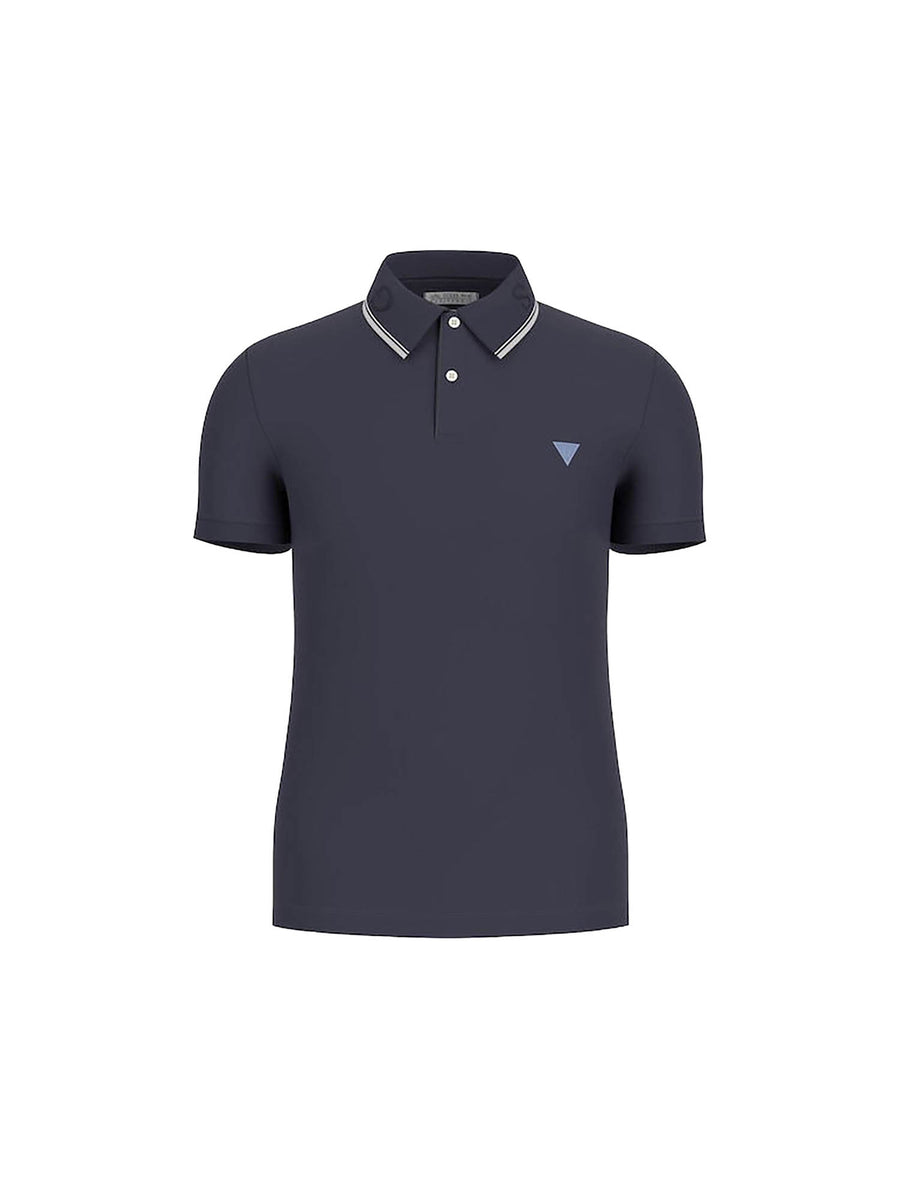 Polo Guess Uomo Nolan Jersey 
 blu