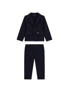 Completo Guess Neonato blazer e pantalone blu