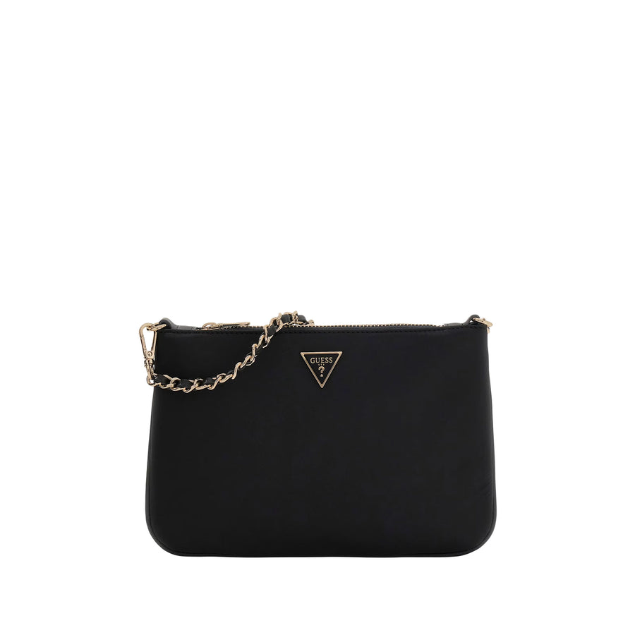 Pochette Guess donna Flat nero