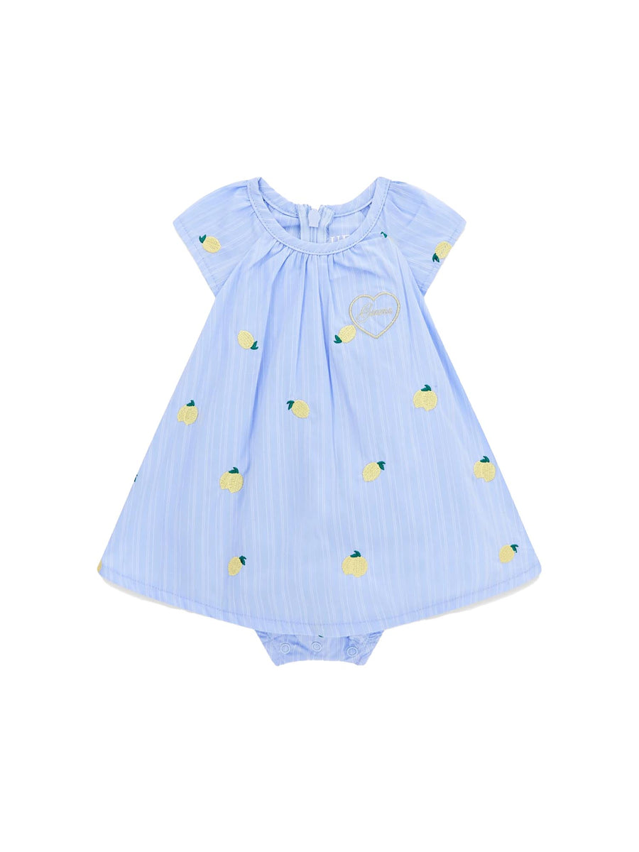 Abito Guess Neonata body lemon pie celeste multi