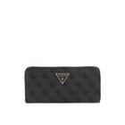 Portafogli Guess donna Zip L Laurel II nero