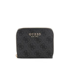 Portafogli Guess donna Zip Small Laurel nero
