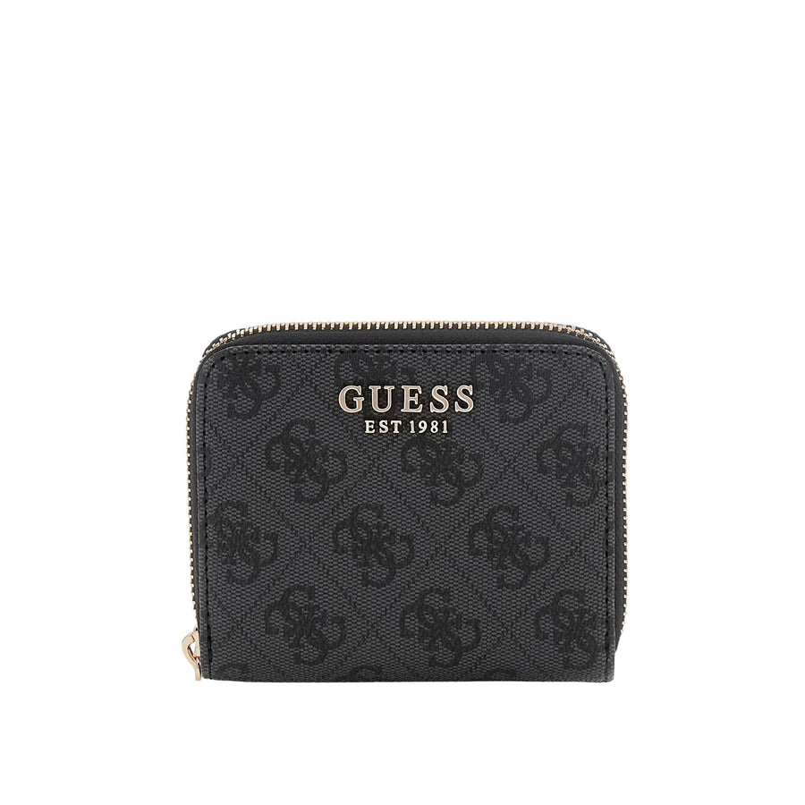 Portafogli Guess donna Zip Small Laurel nero