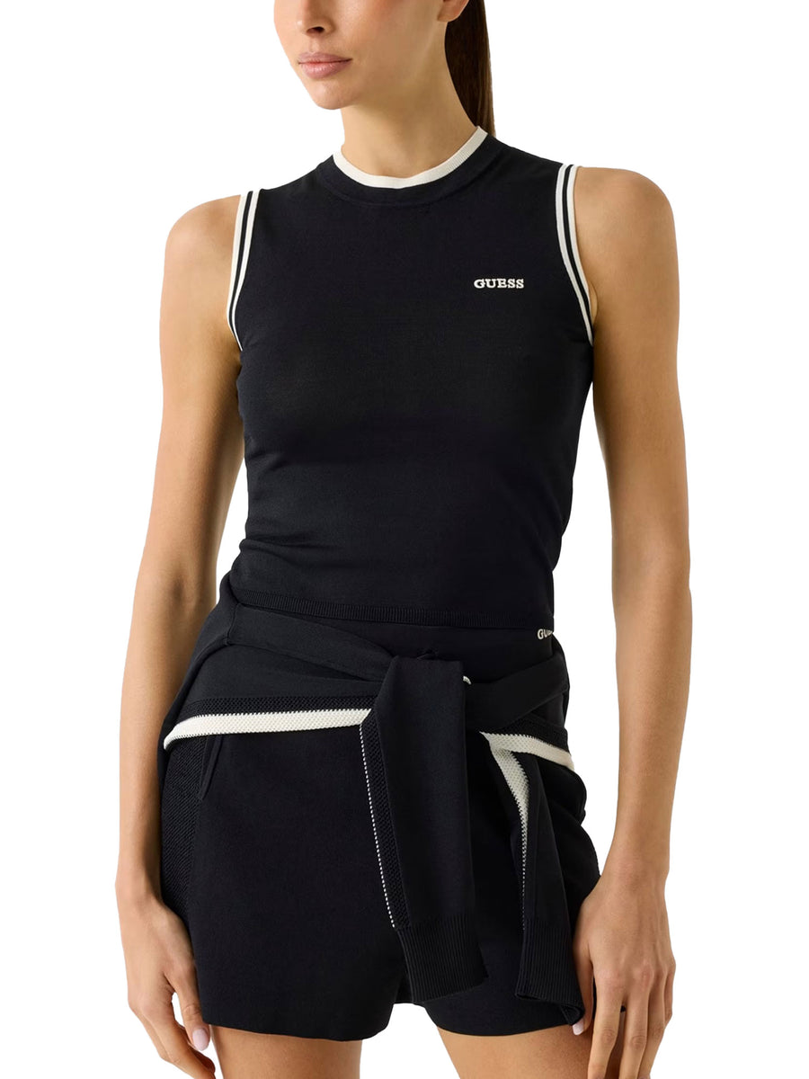 Top Guess Donna sweater gabry nero