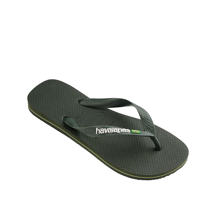 Infradito Havaianas Uomo brasil logo verde