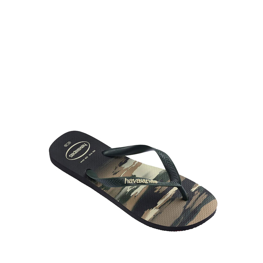Infradito Havaianas Uomo top camu nero/verde