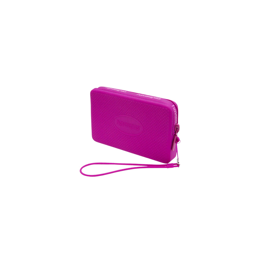 Mini bag mare Havaianas modello logo rosa